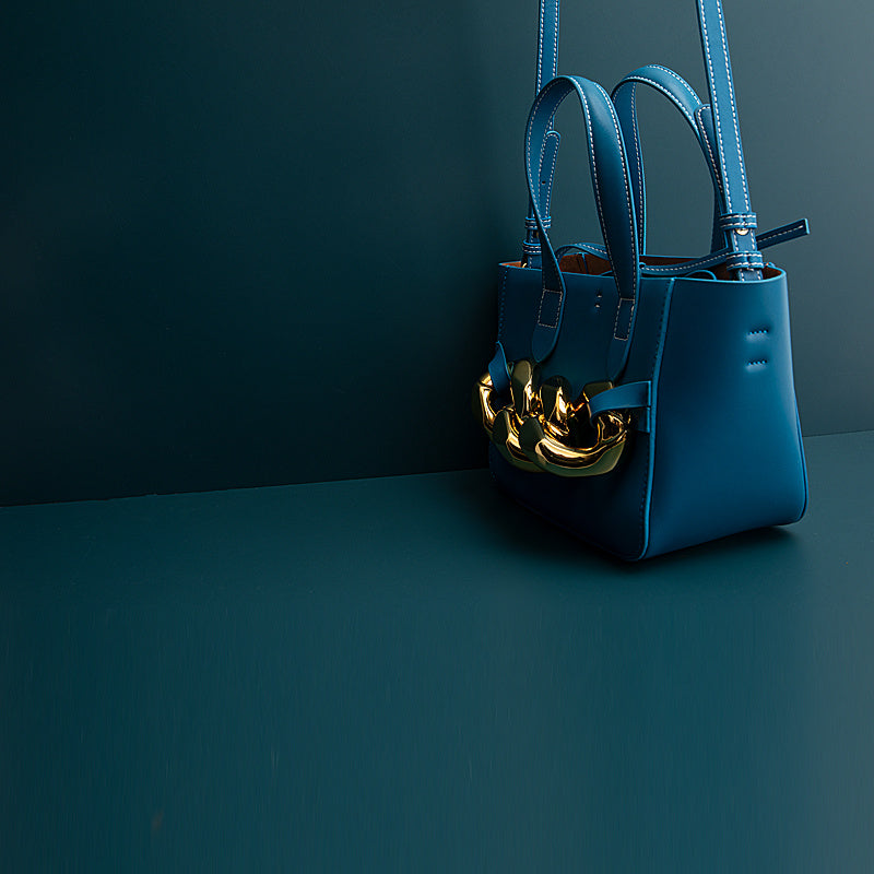 Niche Design Thick Chain Handbag Shoulder LadyShow.Store