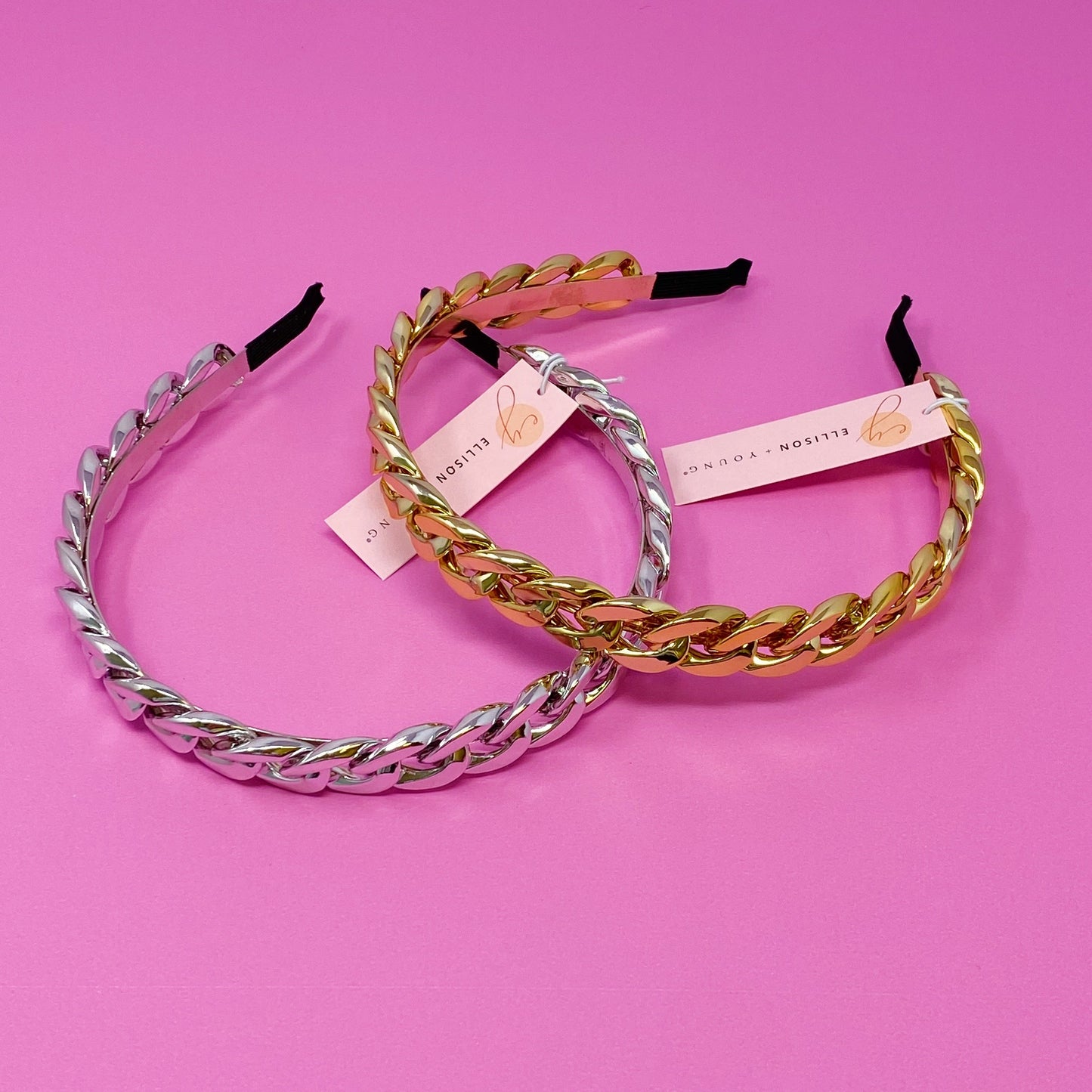 Cuban Chain Headband LadyShow.Store