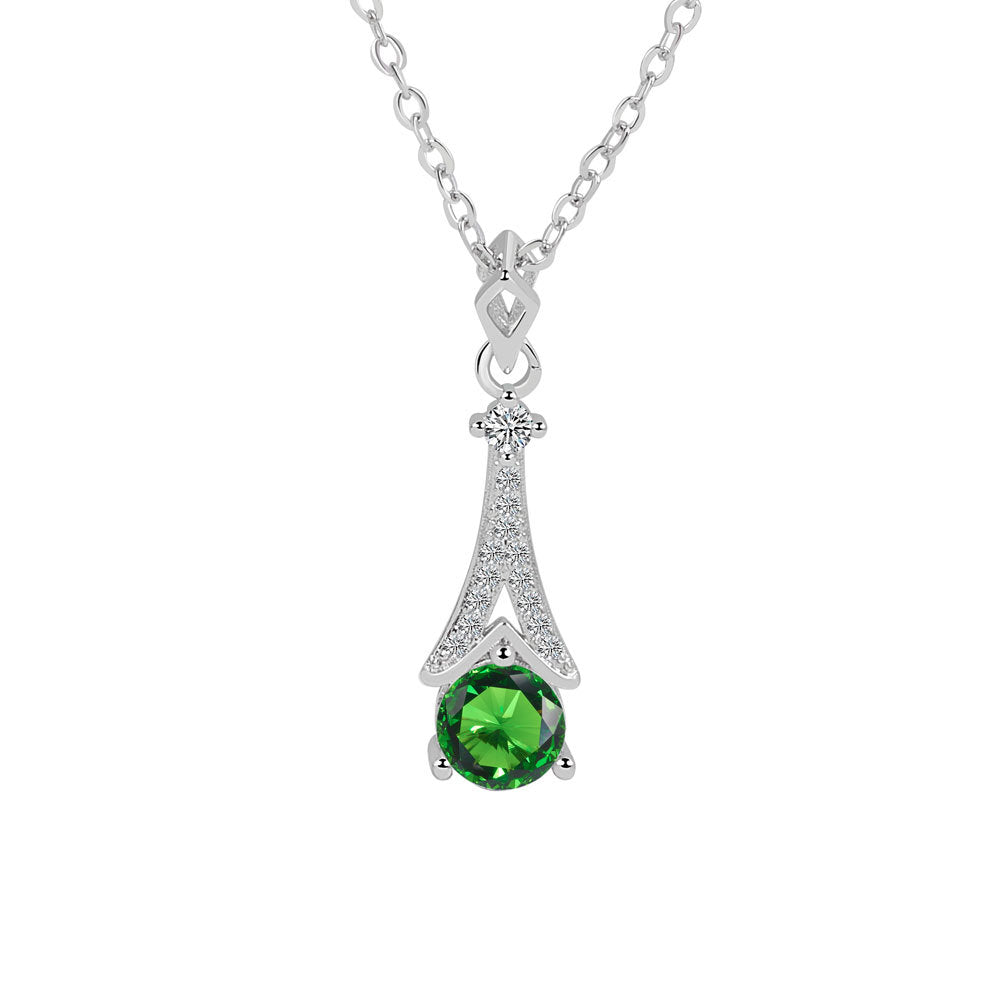 S925 Sterling Silver Necklace Women LadyShow.Store