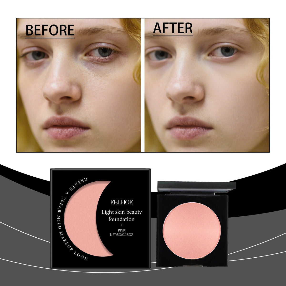 Hydrating Concealer Foundation P Ink 5g Per Pack Tri Light Beauty