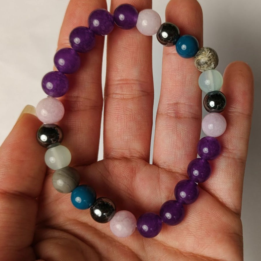 Boho Style 8mm Beaded Bracelet LadyShow.Store