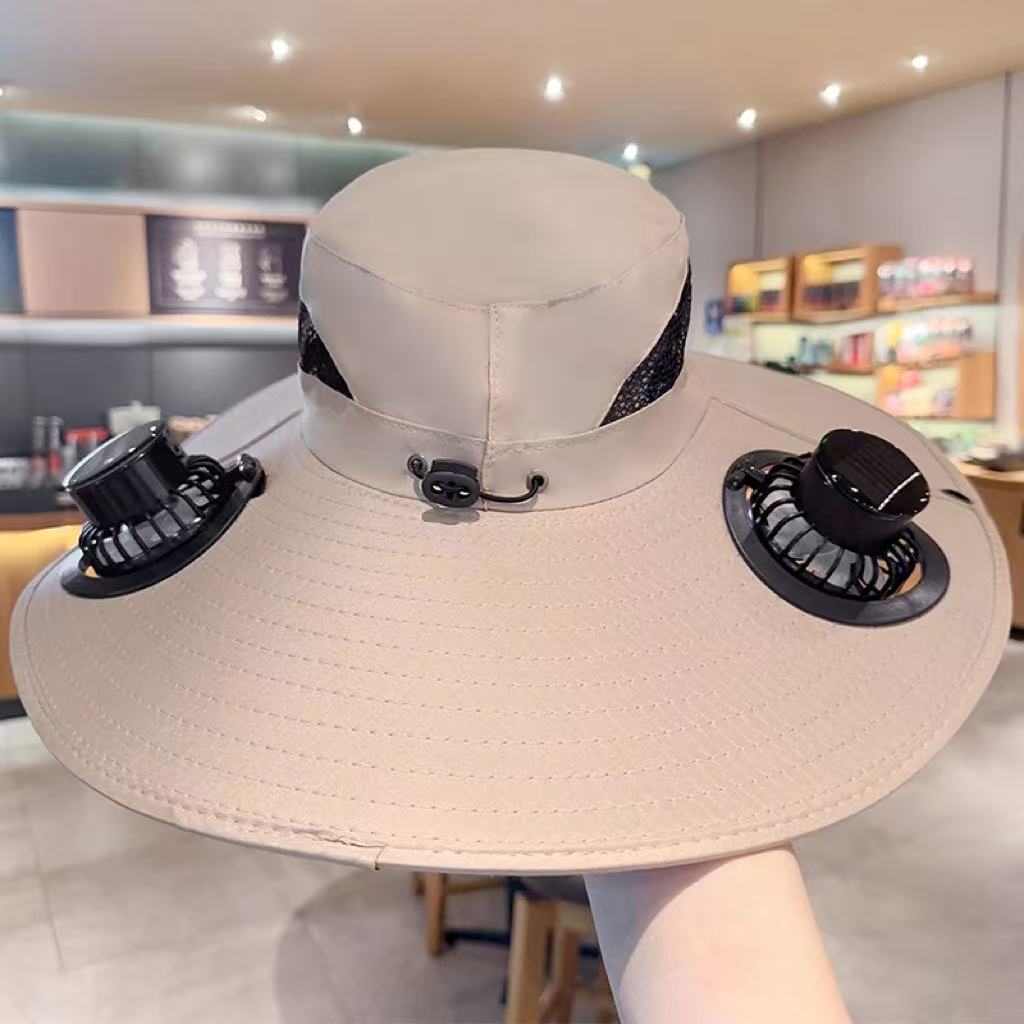 Solar Powered Fan Hat Best YouTube Store