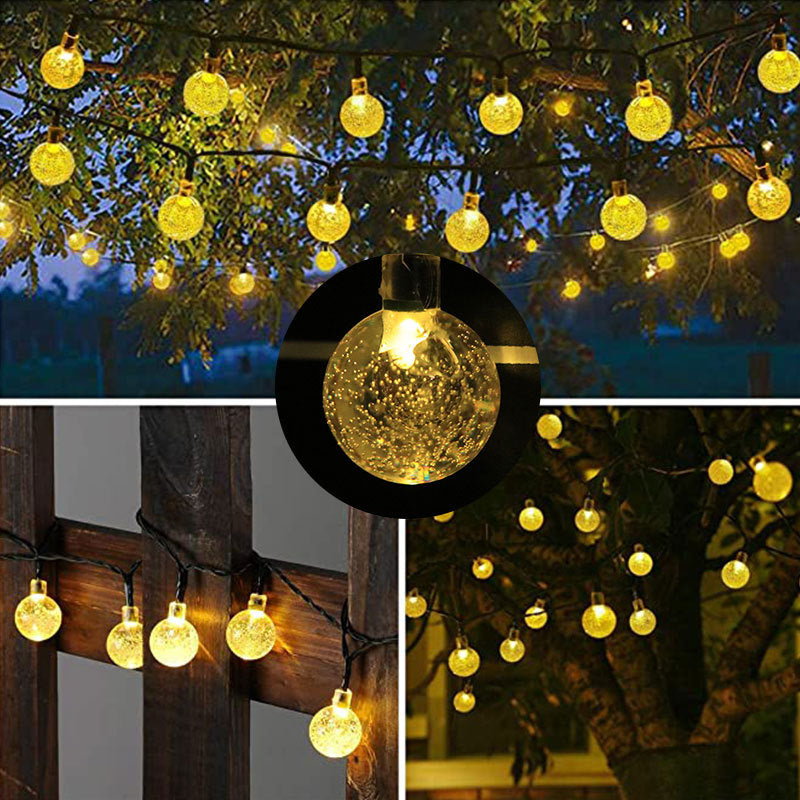 LED Solar String Lights for Christmas Garden Decor Pi-Mart