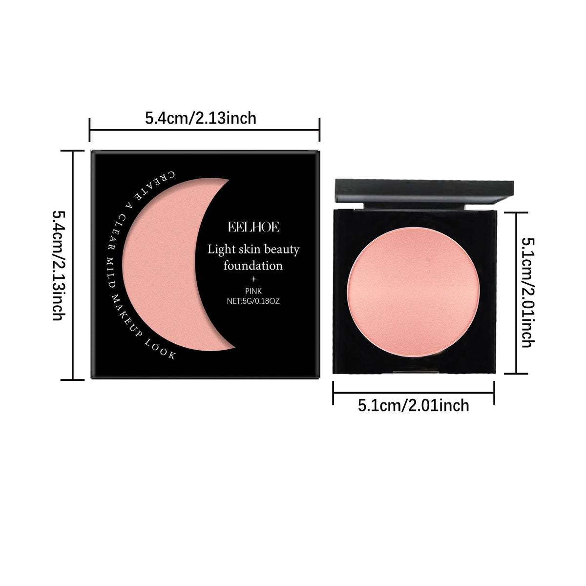 Hydrating Concealer Foundation P Ink 5g Per Pack Tri Light Beauty
