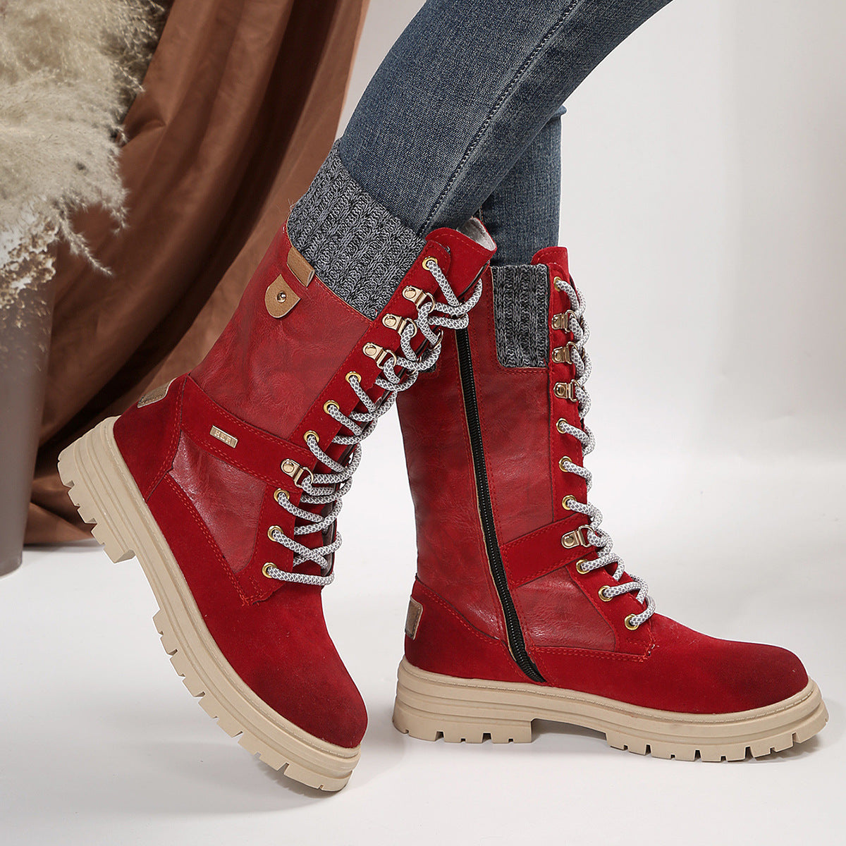 Fashion Mid-calf Boots For Women LadyShow.Store