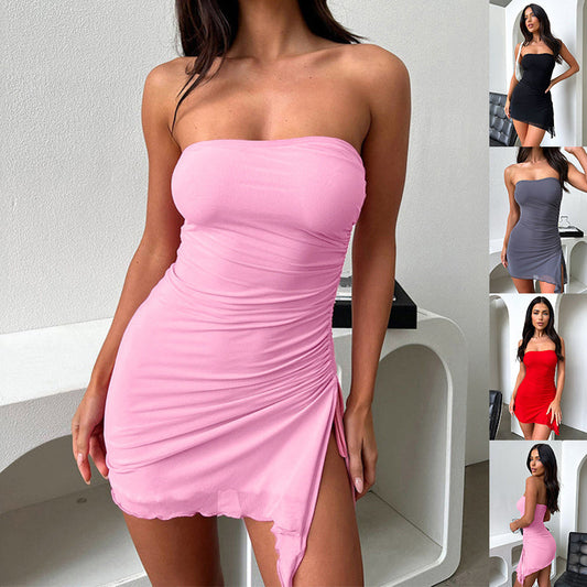 Fashion Backless Short Dresses NorixaFashion.com