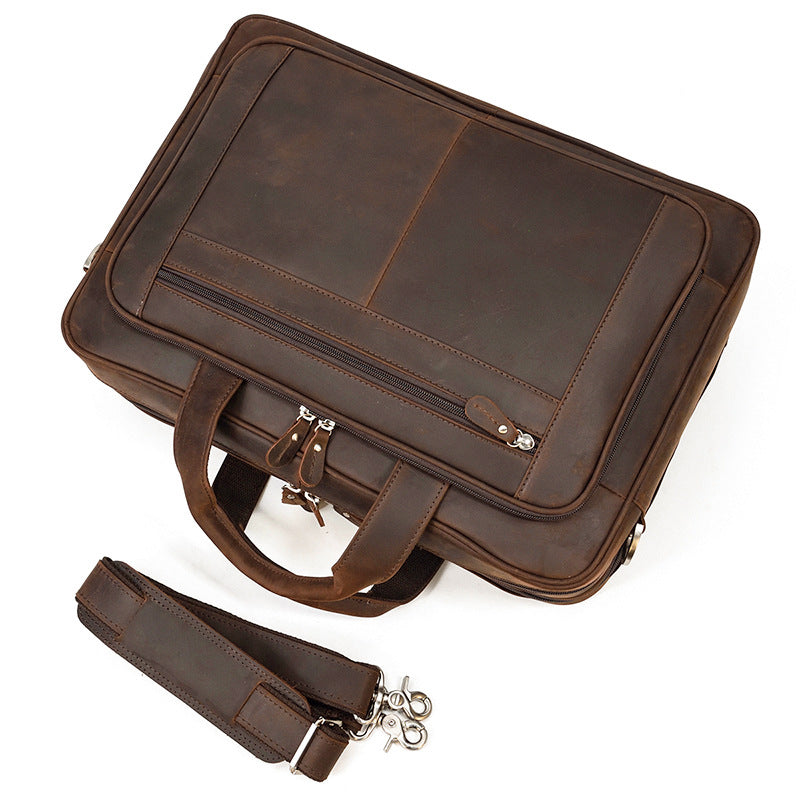 Casual Fashion Personalized Men's Vintage Handbag LadyShow.Store