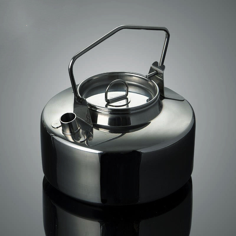 Outdoor Self-driving Camping Stainless Steel Kettle PearlNestDecor.com