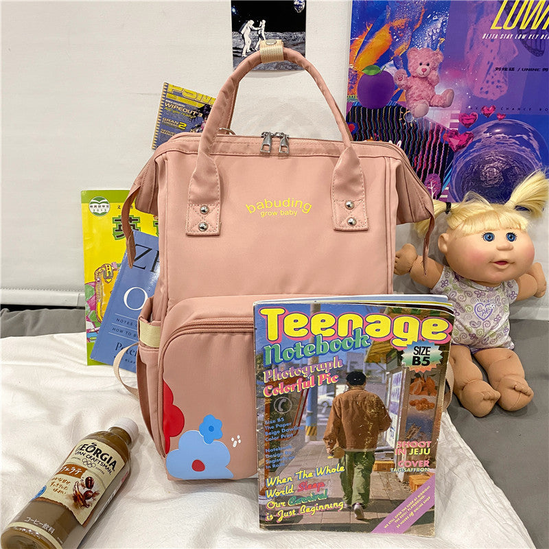 Large-capacity Waterproof Mother and Baby Backpack Pi-Mart