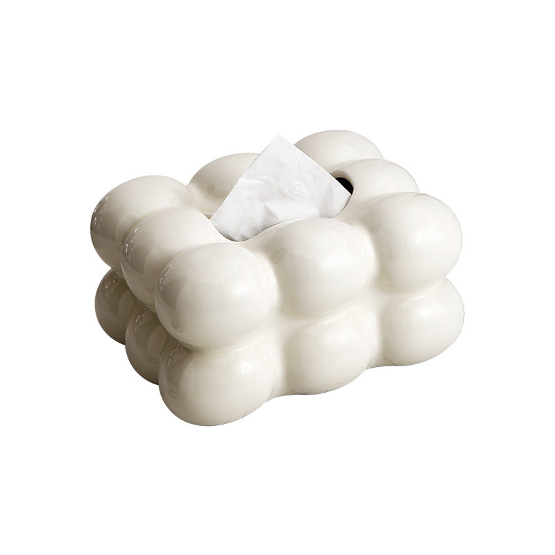 Modern Minimalist Cotton Candy Tissue Box Decor Pi-Mart