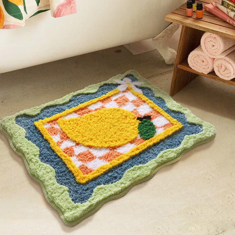 Bathroom Absorbent Floor Mat Anti Slip Foot Ins