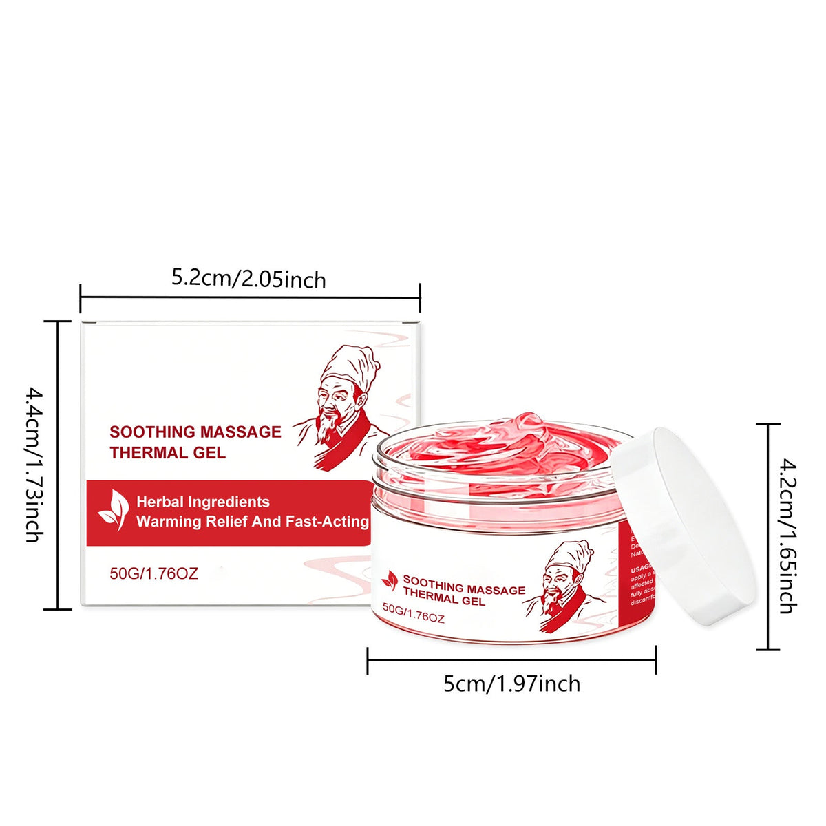 Mild Formula Care Knee, Shoulder, Neck, Elbow Joint, Massage, Apply Externally, Easy To Absorb, Soothing Massage Gel 50g, 1 Box Tri Light Beauty