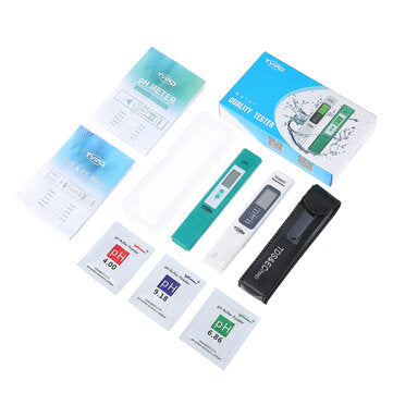 PH0-14 LCD Digital PH Meter + 3 in 1 TDS-EC Water Purity Hydroponic Water Tester Pen LuxuryLifeWay Online Store