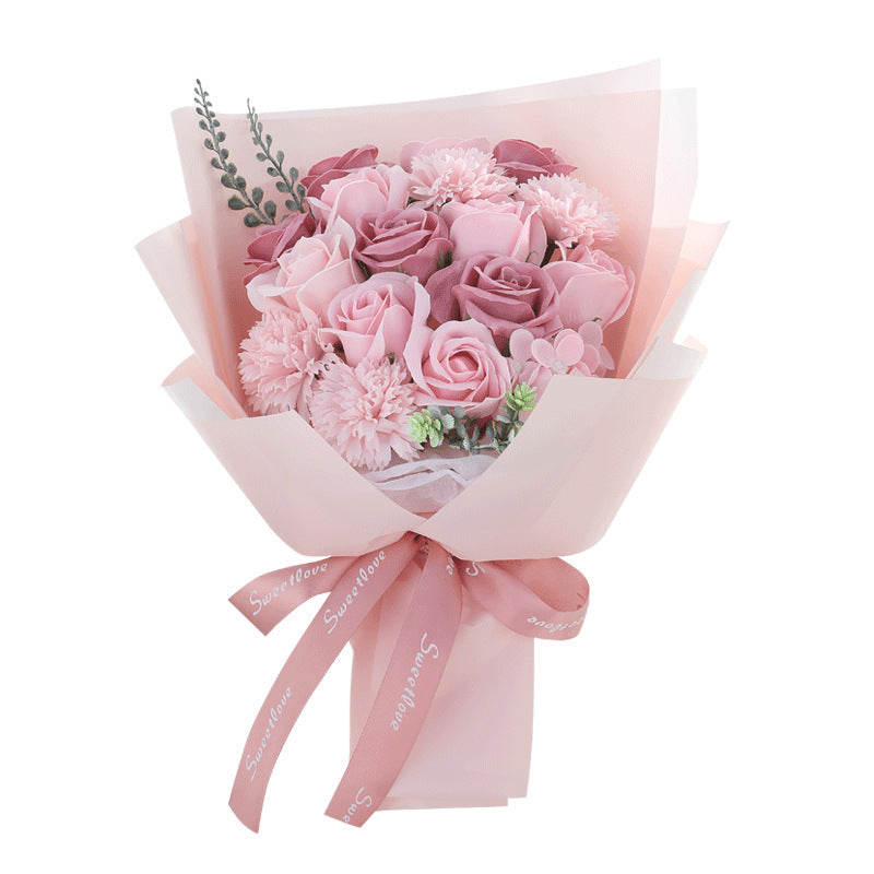Eternal Rose Soap Flower Gift for Mother's Day and Birthdays LadyShow.Store