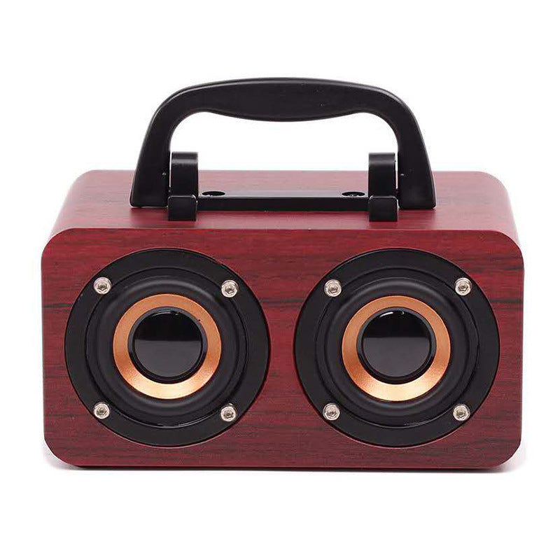 Wooden Wireless Bluetooth Speaker Portable Outdoor