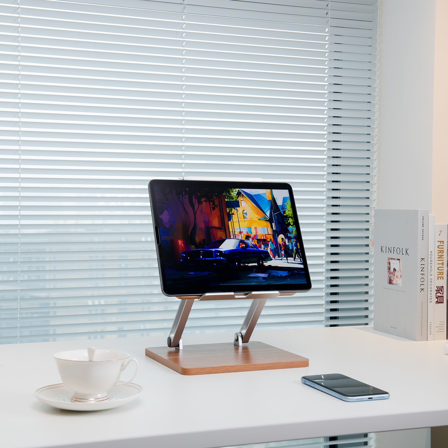 Mobile Phone Stand Desktop Elevated Rack