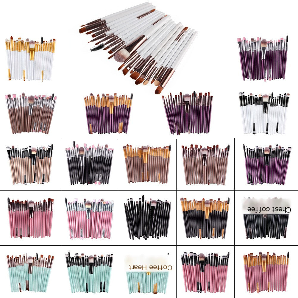 Makeup Brush Set - 20 Professional Beauty Tools LadyShow.Store