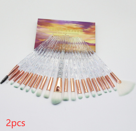 Diamond Colorful Beauty Makeup Brush Utensils CJD2
