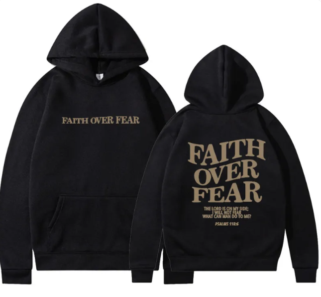Belief Bold Hoodie LadyShow.Store