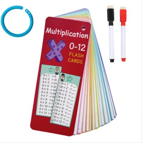 Reusable Math Learning Cards – 15-Piece Set Best YouTube Store