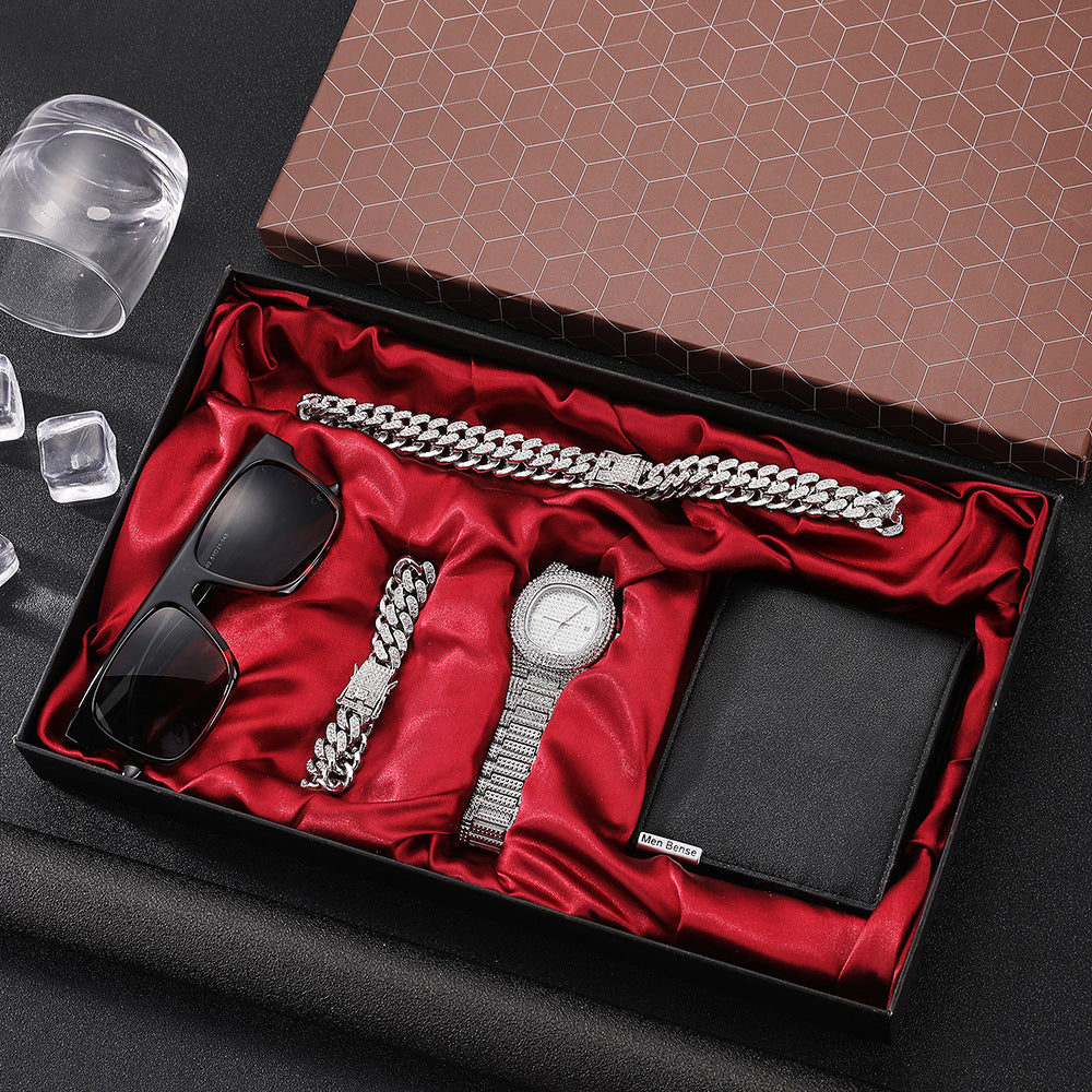 5-piece Men's Watch Gift Box Set LuxuryLifeWay Online Store
