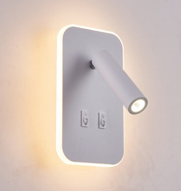 Modern Minimalist Bedside LED Wall Lamp Creative Led Spotlight PearlNestDecor.com