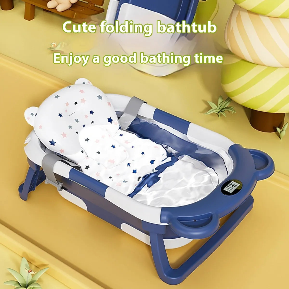 Newborn Temp-Sensing Baby Tub Pi-Mart