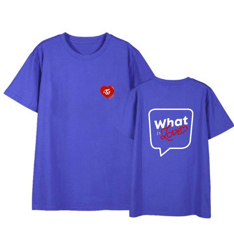 TWICE "What is Love" Concert Merchandise T-Shirt Pi-Mart