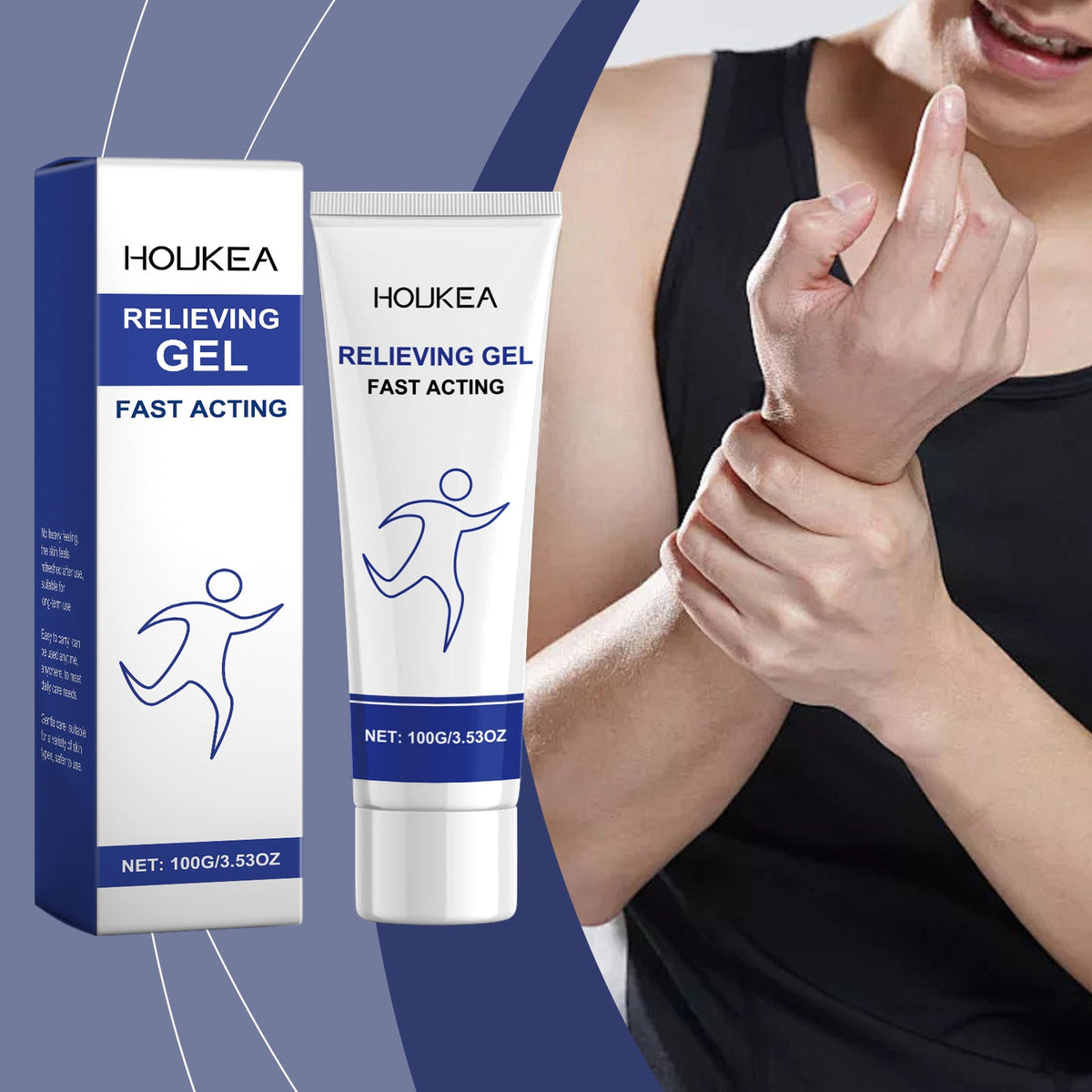 Body Joint Relaxing Gel 1 00g Box Tri Light Beauty