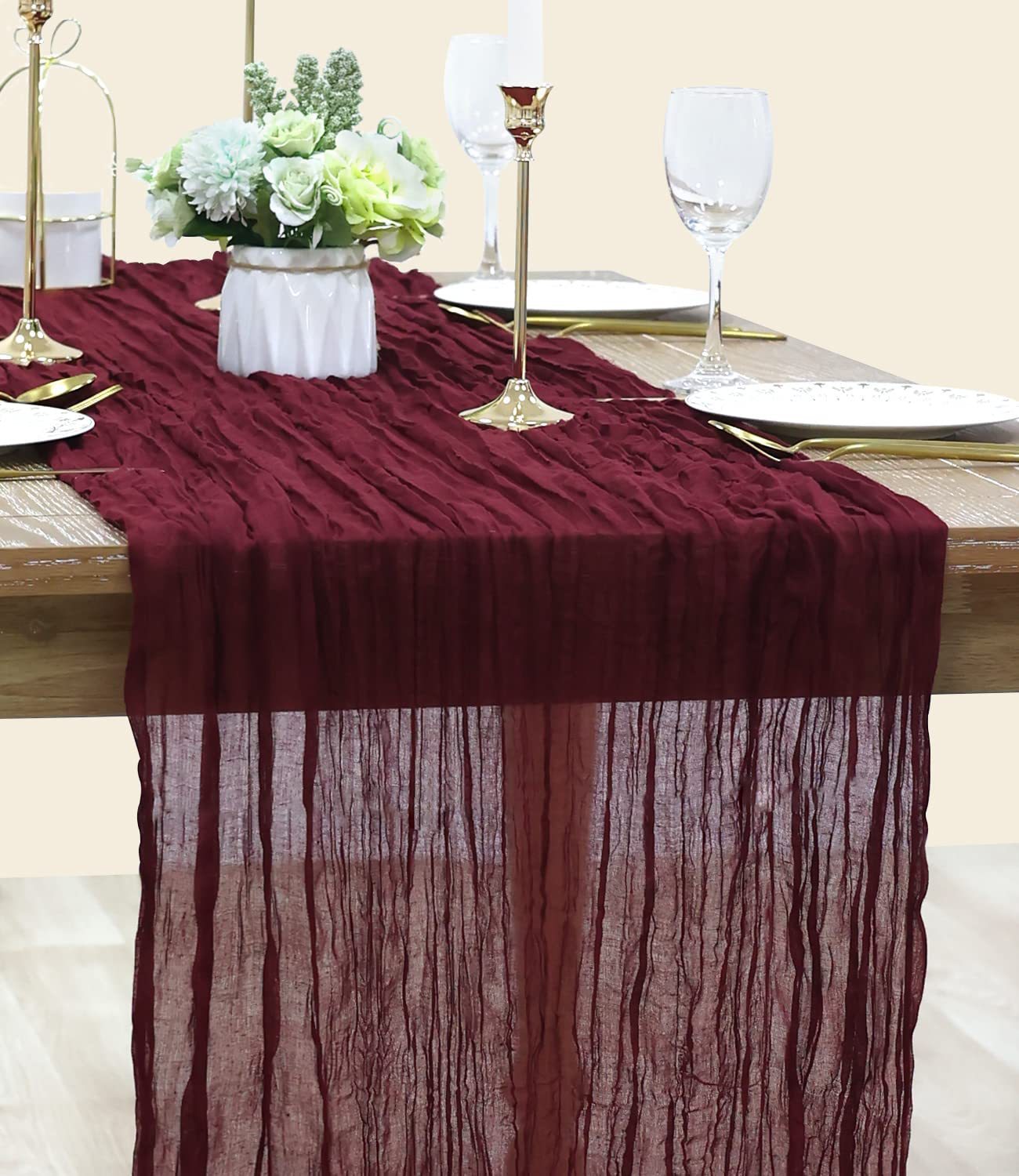 Bohemian Table Veil PearlNestDecor.com