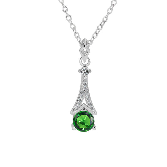S925 Sterling Silver Necklace Women LadyShow.Store