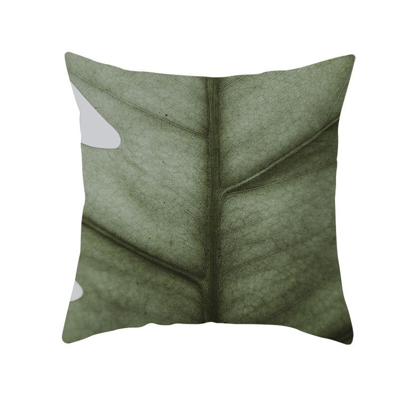 Tropical Plants Pillowcase Decor PearlNestDecor.com