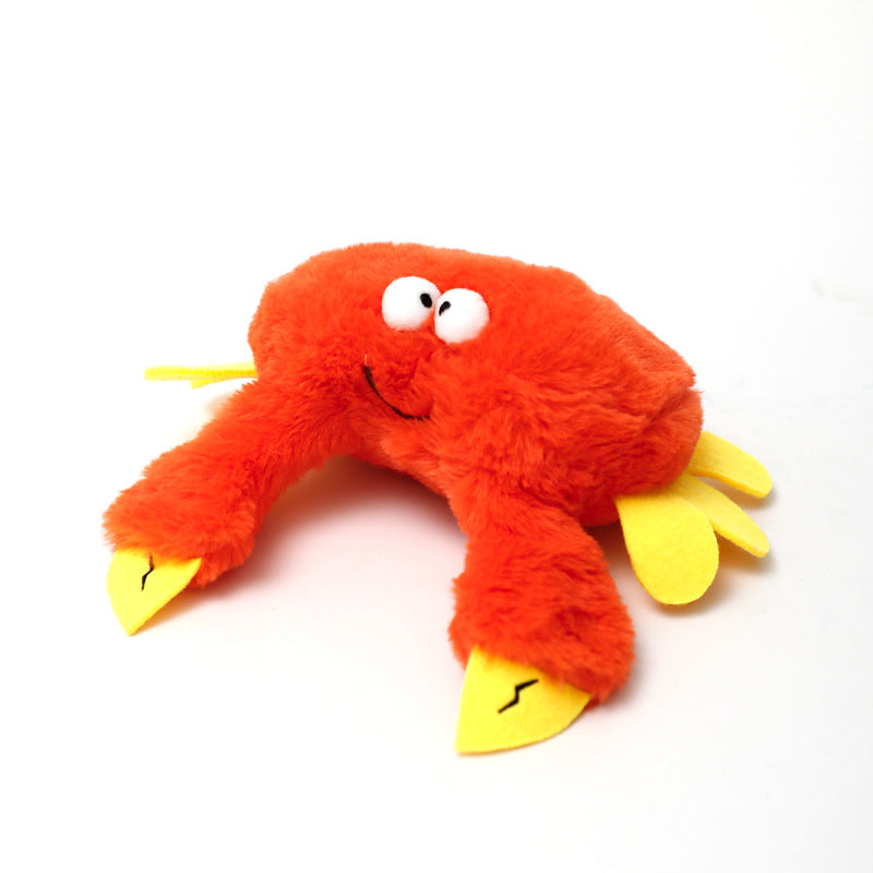 Pet Plush Toy Making Sound Electric Fish Jumping Winged Bird Pets Fashion
