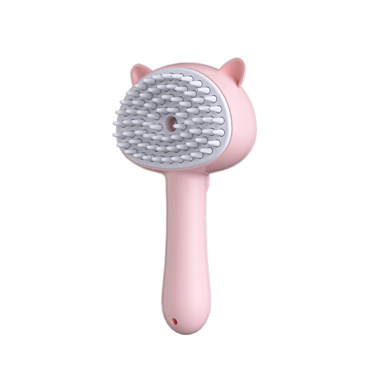 Hair Cleaning Brush With Mist Multifunctional Cat Grooming Brush Rechargeable Self Cleaning Slicker Brush For Pets Dogs & Catsb Pet Products Pets Fashion