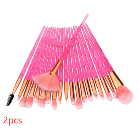 Diamond Colorful Beauty Makeup Brush Utensils CJD2