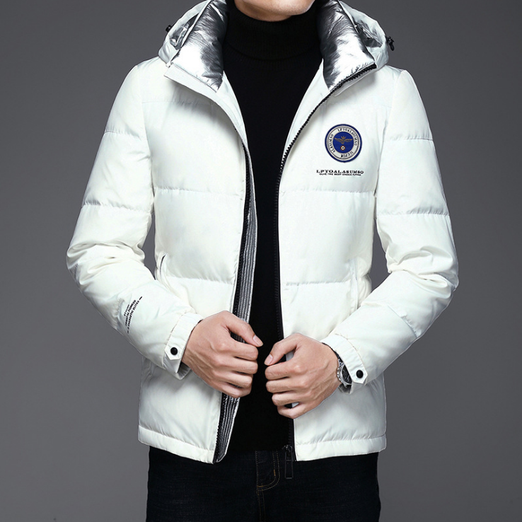 Winter Hooded Down Jacket for Men - Warm and Cold Proof Pi-Mart