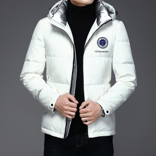Winter Hooded Down Jacket for Men - Warm and Cold Proof Pi-Mart