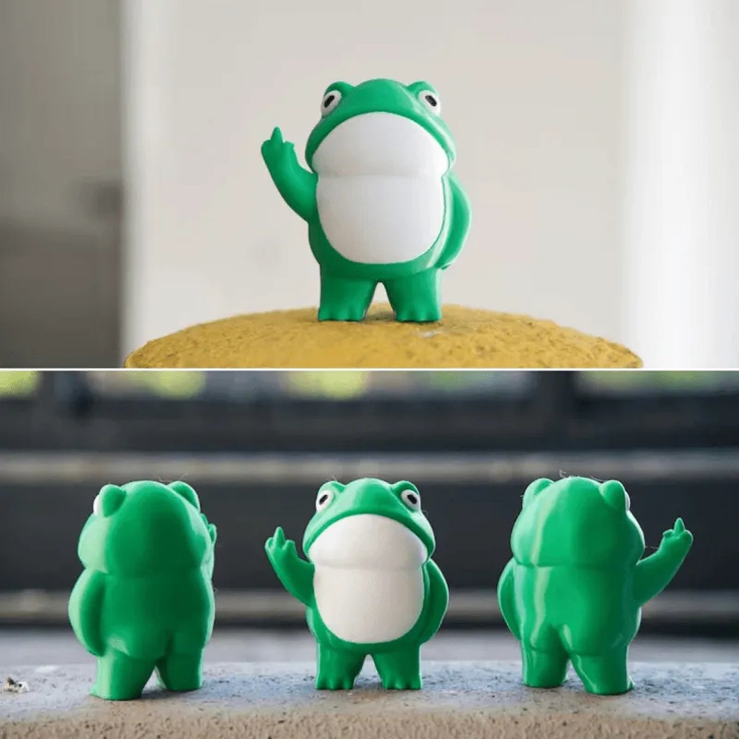 Little Frog Resin Ornament Crafts