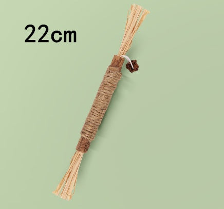 Wooden Polygonum Molar Stick Cat Toy Tooth Cleaning Kitten Bite-resistant Catnip Teasing Snacks Pets Fashion