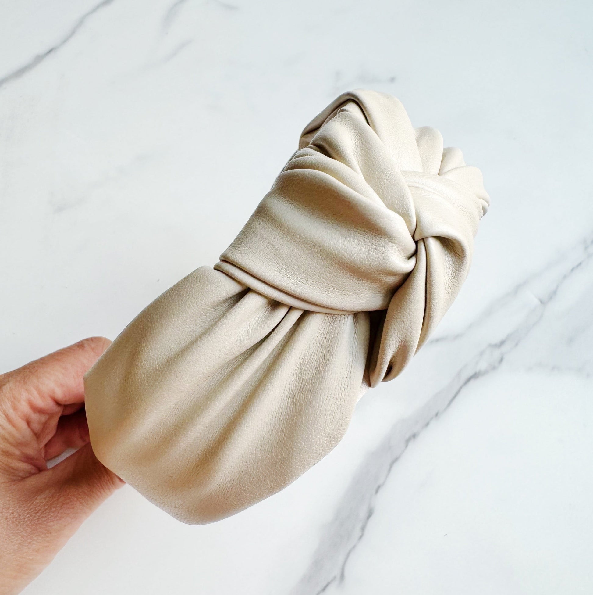 Leather Better Knotted Headband LadyShow.Store