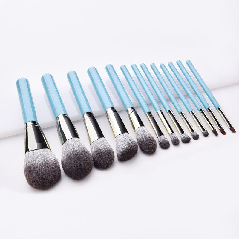 13-Piece Makeup Brush Set with Powder Brush LadyShow.Store