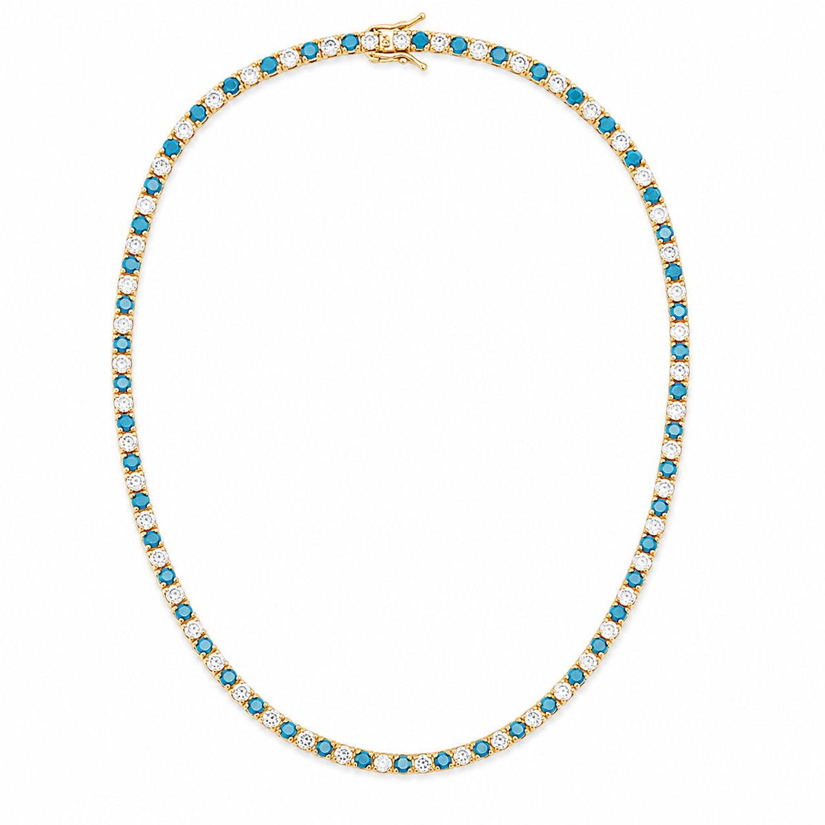 3mm CZ Tennis Bracelet – Color Stone & Clear Bezel Bracelet LuxuryLifeWay Online Store