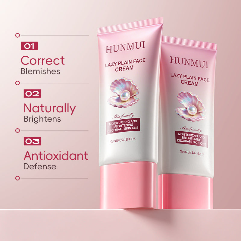 HUNMUI Lazy Bare Face Cream 60g Tri Light Beauty