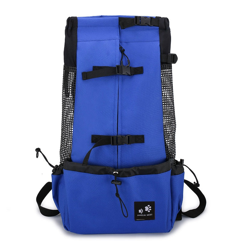 Pet Dog Carrier Bag Carrier For Dogs Backpack Out Double Shoulder Portable Travel Backpack Outdoor Dog Carrier Bag Travel Pets Fashion