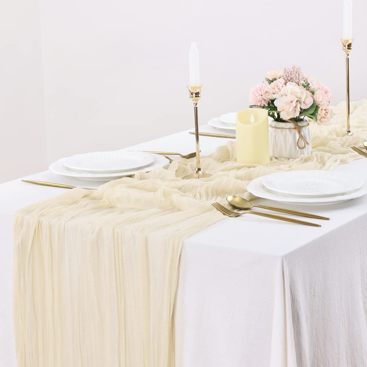 Bohemian Table Veil PearlNestDecor.com
