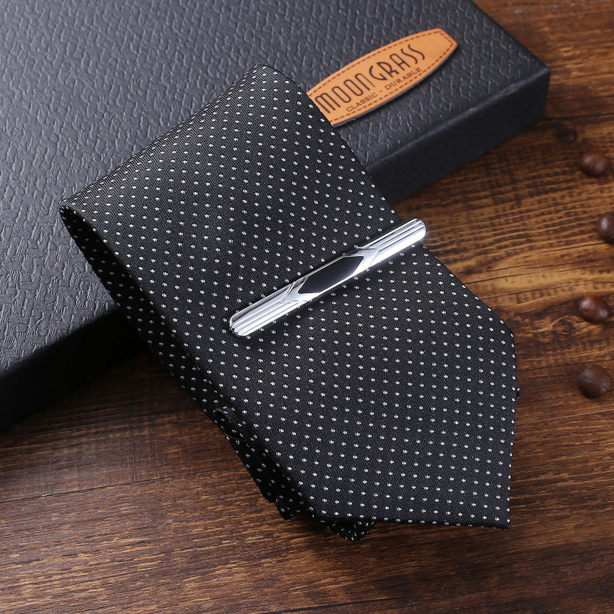 5pcs Set Boutique Gift Belt Wallet Tie Large Dial Quartz Watch Cufflinks LuxuryLifeWay Online Store