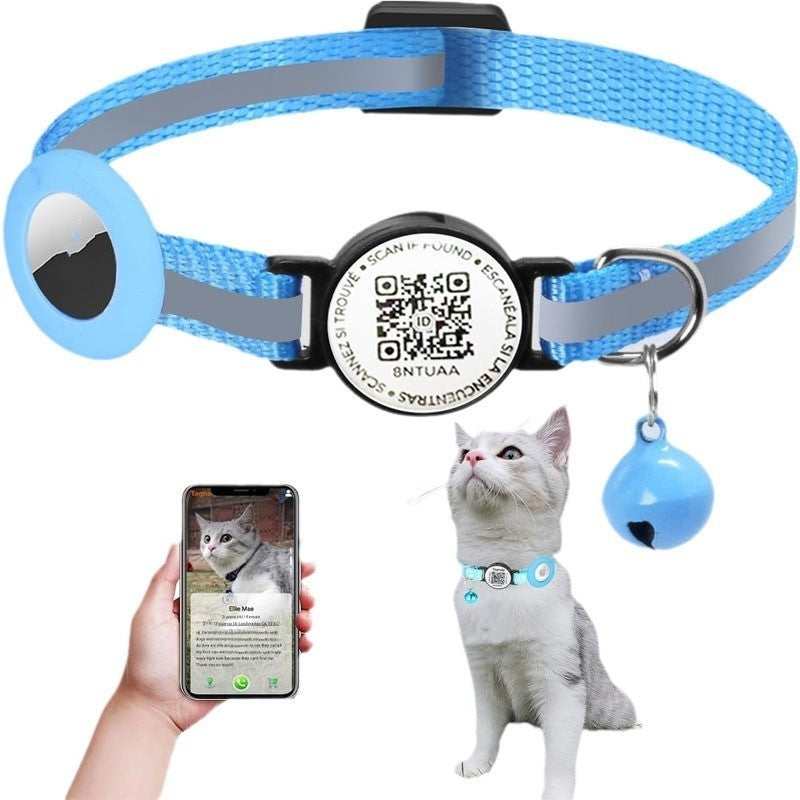 QR Code Collar Positioning Anti-lost Tracking Pet Collar Pets Fashion