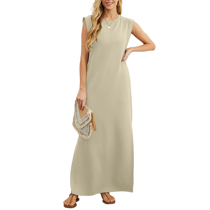 2026 Hot Selling Women's Summer Casual Loose Long Dress NorixaFashion.com