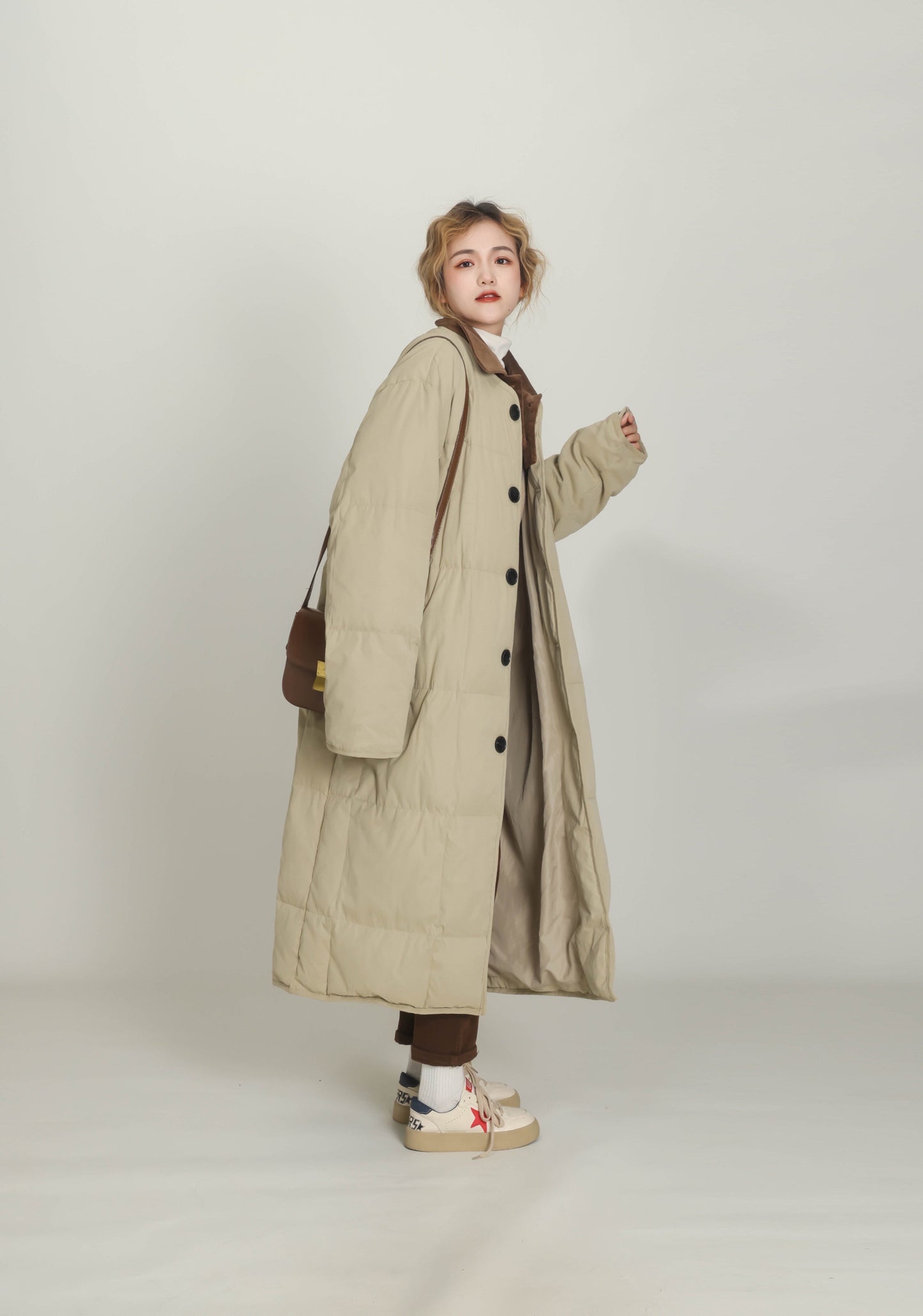 Winter New Cotton Jacket, Casual And Loose Fit, Knee Length Short Down Jacket LuxuryLifeWay Online Store