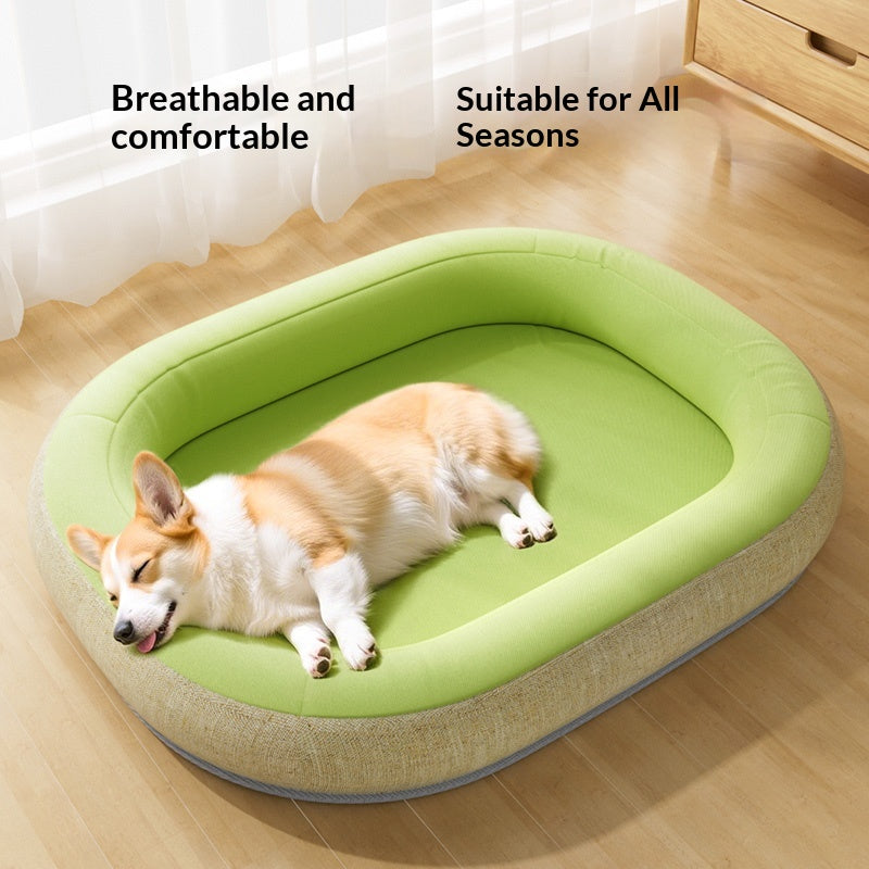 Waterproof Cooling Oval Bed Pets Fashion